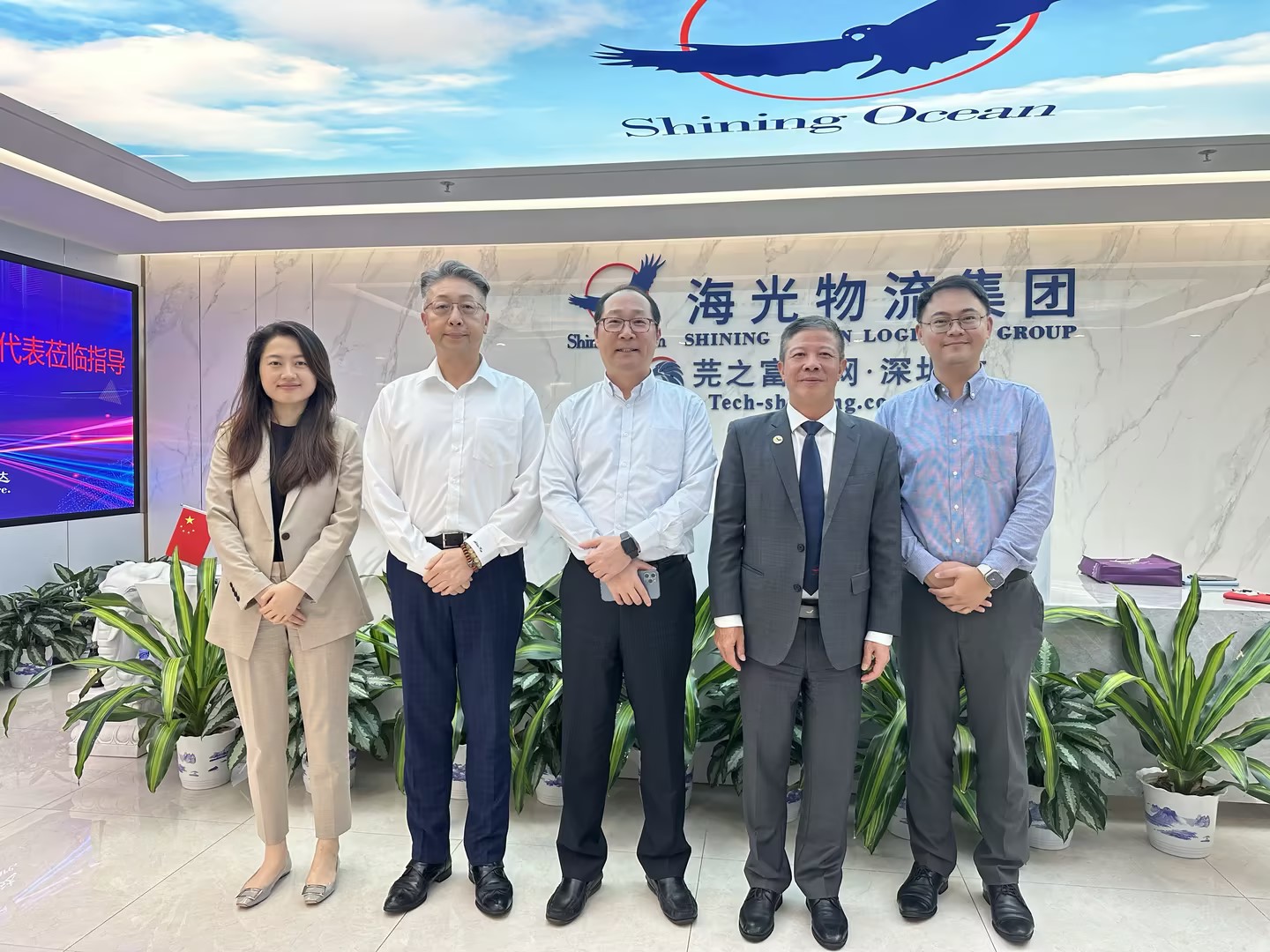 YML團隊蒞臨海光總部